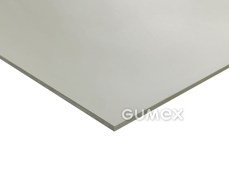 Polypropylenplatte SIMONA® PP-H-Alpha Plus®, 1mm, 2000x1000mm, FDA, 72°ShD, 0°C/+100°C, grau, 